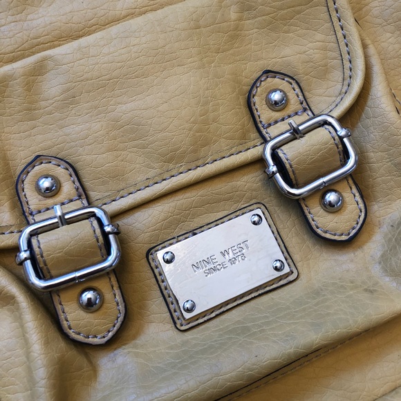 Nine West shoulder  bag yellow Beth good condition - Picture 7 of 8